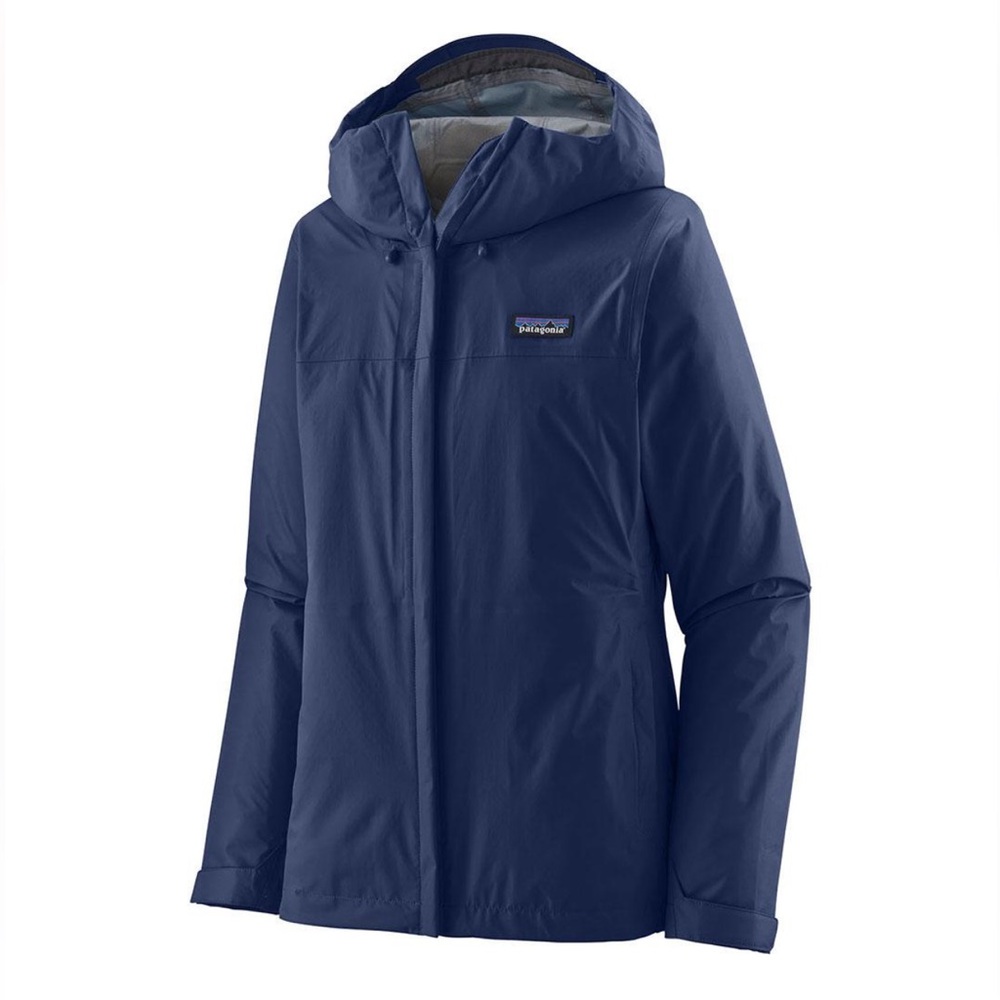 Patagonia Women's Torrentshell 3L Rain Jacket- Storm Blue M